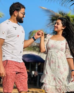 Kasthuri Serial Heroine Aishwarya Pissay:  భర్తతో 'కస్తూరి' సీరియల్ హీరోయిన్  ఐశ్వ‌ర్య పిస్సే ఫొటోస్