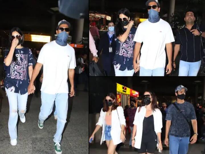 Katrina Kaif Spotted With Vicky Kaushal: ਬਾਲੀਵੁੱਡ ਅਦਾਕਾਰਾ ਕੈਟਰੀਨਾ ਕੈਫ 16 ਜੁਲਾਈ ਨੂੰ 39 ਸਾਲ ਦੀ ਹੋ ਗਈ ਹੈ। ਉਹ ਇਸ ਖਾਸ ਦਿਨ ਨੂੰ ਮਨਾਉਣ ਲਈ ਵਿੱਕੀ ਕੌਸ਼ਲ ਅਤੇ ਉਸਦੇ ਗੈਂਗ ਨਾਲ ਮਾਲਦੀਵ ਗਈ ਸੀ।