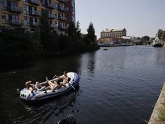 UK Sizzles On Hottest Day Ever As Temperatures Soar Over 40C