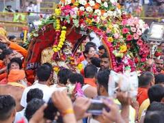 Ujjain News: ઉજ્જૈનમાં શ્રાવણના પ્રથમ સોમવારે ભગવાન મહાકાલ શહેરની યાત્રાએ નીકળ્યા, જુઓ PICS