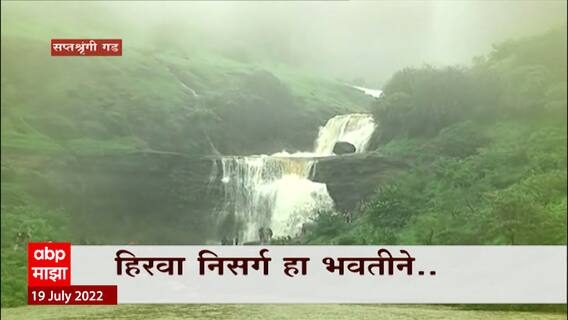 BHAVALI DAM IGATPURI :  निसर्गाची उधळण मनाला भावली, पाऊस आणि हिरवाईने नटलेली सृष्टी : ABP Majha