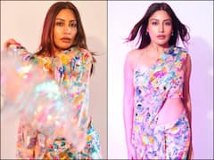 गुलाबी साड़ी पहन टीवी एक्ट्रेस Surbhi Chandna ने बिखेरा अपने हु्स्न का जलवा, दिल थाम के देखें ये PHOTOS