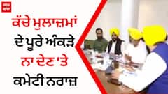 Punjab Cabinet sub committee ਨੇ ਅਫ਼ਸਰਾਂ ਨੂੰ ਪਾਈ ਝਾੜ ,ਕੱਚੇ ਮੁਲਾਜ਼ਮਾਂ ਦੇ ਪੂਰੇ ਅੰਕੜੇ ਨਾ ਦੇਣ 'ਤੇ ਕਮੇਟੀ ਨਰਾਜ਼