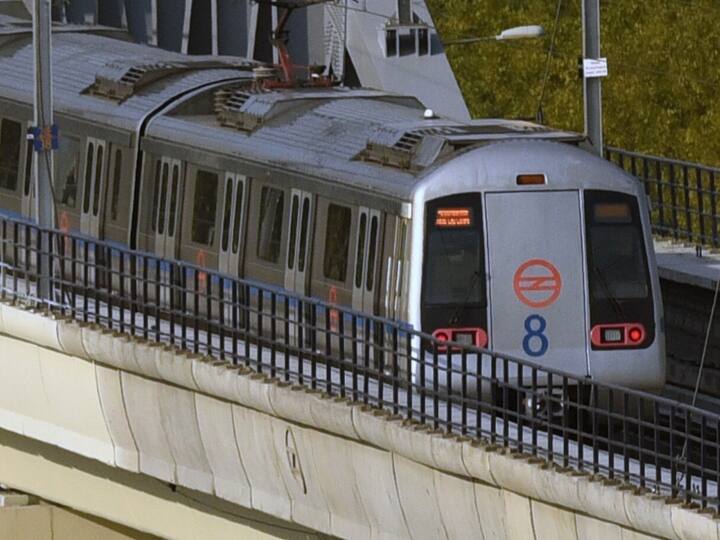 Delhi Metro Update Delay in services between Dwarka Sector 21 and Noida Electronic City Vaishali metro Delhi Metro Update: द्वारका- नोएडा और वैशाली ब्लू लाइन की ट्रैक पर आया व्यक्ति, कुछ देर के लिए मेट्रो सर्विस पर पड़ा असर