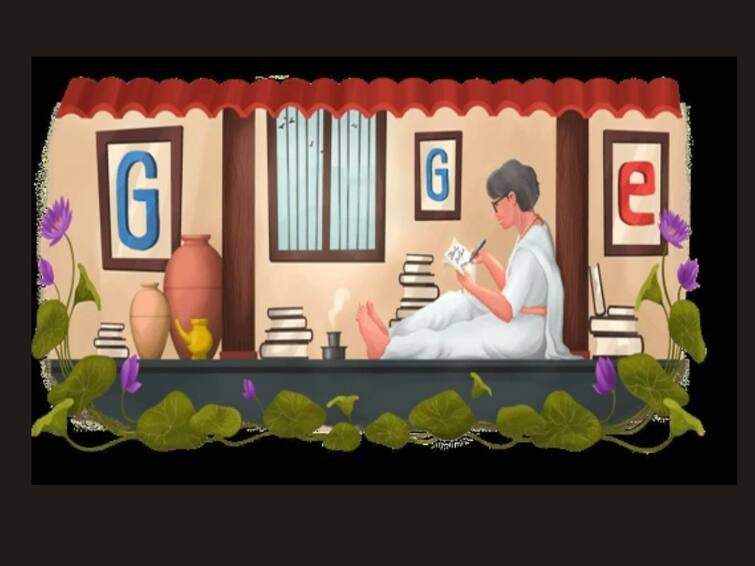 google doodle balamani amma grandmother of malayalam literature Balamani Amma : बालमणी अम्मा यांची 113वी जयंती; गुगलकडून खास डूडल