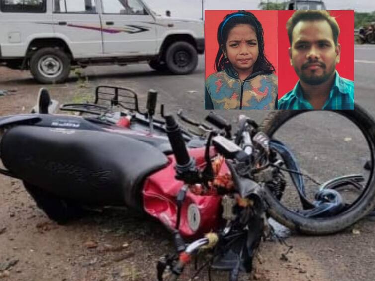 Two Deaths In An Accident; Father-Daughter Died While Going To School In Satavwadi Pune Accident News: शाळेत निघालेल्या बाप-लेकीला भरधाव ट्रकने चिरडले; दोघांचा जागीच मृत्यू