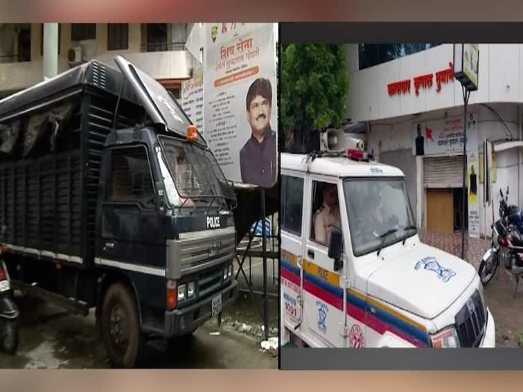 Maharashtra Politics Police security outside the homes and offices of Shiv MP Hemant Godse and Krupal Tumane who likely to join Shinde group Shiv Sena MP : शिंदे गटात जाणाऱ्या संभाव्य खासदारांना सुरक्षा, घर आणि कार्यालयाला सुरक्षा कवच