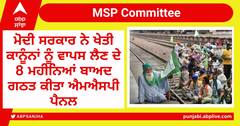 MSP 'ਤੇ ਮੋਦੀ ਸਰਕਾਰ ਦਾ ਵੱਡਾ ਕਦਮ, ਕਿਸਾਨਾਂ ਦੀ ਆਮਦਨ ਵਧਾਉਣ ਲਈ ਬਣਾਈ ਕਮੇਟੀ, ਜਾਣੋ ਕੌਣ-ਕੌਣ ਇਸ 'ਚ ਸ਼ਾਮਲ