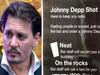 Johnny Depp Shot: 3வது லெவலுக்கு போலீசை கூப்பிடுவோம்.. ஜானி டெப் ஷாட் - மதுபான விடுதியின் வித்தியசமான விளம்பரம்