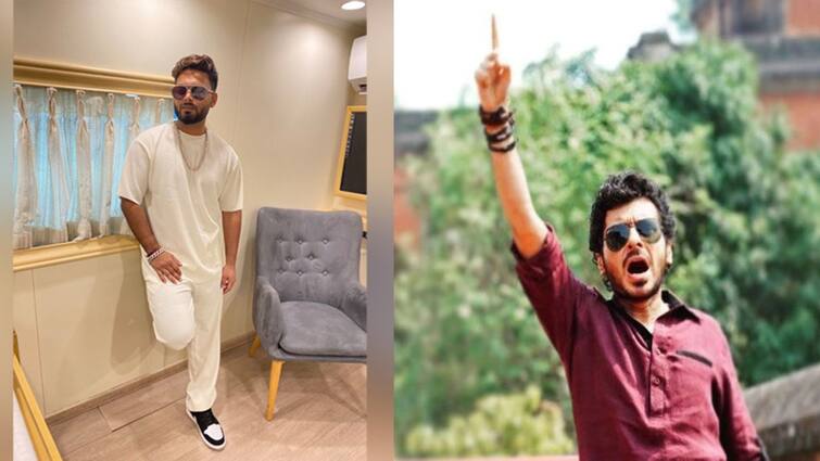 Rishabh Pant turns Munna Bhaiya of web series 'Mirzapur' Rishabh Pant: হাতে নেই গ্লাভস, ব্যাট, ভোল বদলে পন্থ যেন মির্জাপুরের মুন্না ভাইয়া