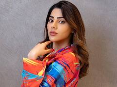 PHOTO: मल्टीकलर ड्रेसमध्ये निकीचा क्लासी अंदाज; पाहा फोटो!