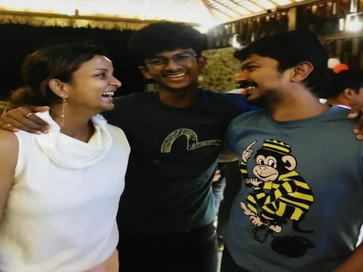 kirithiga udhayanidhi about her son ''மகன் இன்பநிதிக்கும் ஹீரோவாகும் ஆசை வந்துவிட்டது'' - கிருத்திகா உதயநிதி ஓபன் அப்!
