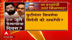 Thackeray vs Shinde : आमदारांची अपत्रता ते शिवसेनेचं चिन्ह, कोर्टात शिवसेनेच्या अस्तित्वाची लढाई