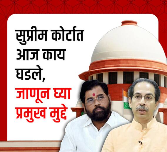 सुप्रीम कोर्टात आज काय घडले, जाणून घ्या प्रमुख मुद्दे