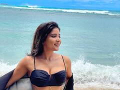 Actress Sakshi Agarwal: பிகினி உடையில் ஹாயாக பிறந்தநாள் கொண்டாடிய சாக்‌ஷி ! லேட்டஸ்ட் க்ளிக்ஸ்!