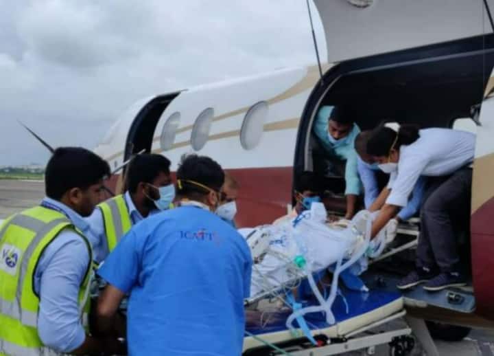 Critically Ill Woman Flown From USA To Chennai In 26-Hour Flight Critically Ill Woman Flown From USA To Chennai In 26-Hour Flight