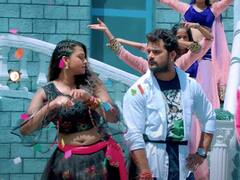 Bhojpuri song: रक्षा गुप्ता को इठलाते देख Khesari Lal Yadav का दिल हुआ मस्ताना