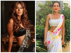 वेस्टर्न आउटफिट में ही नहीं Nia Sharma साड़ी में भी लगती हैं कमाल, अदाएं देख फैंस हो जाते हैं बेहाल