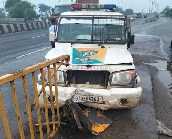 ગુજરાતમાં 24 કલાકમાં બીજીવાર પોલીસ પર જીવલેણ હુમલો, વડોદરામાં પોલીસ વાન પર ટ્રક ચડાવવાનો પ્રયાસ