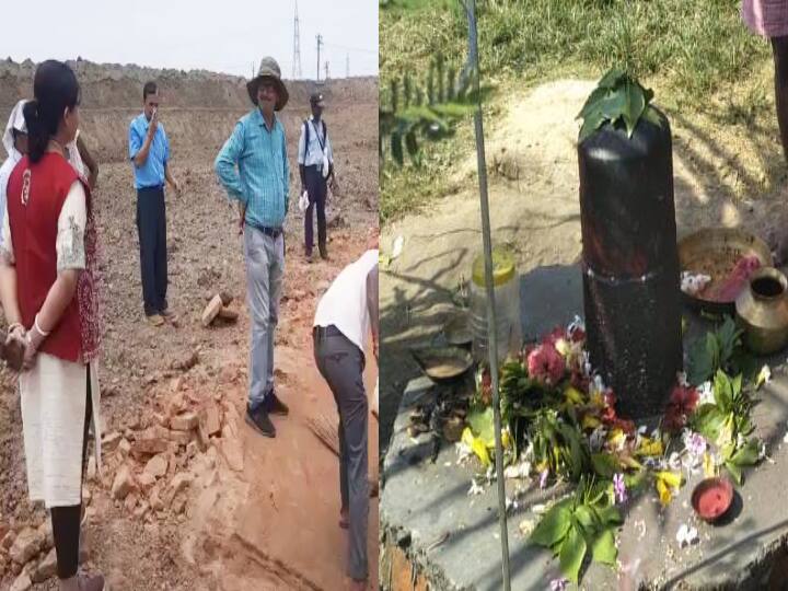 Bihar News: नालंदा खंडहर के पास हुई खुदाई तो मूर्ति के साथ मिला शिवलिंग, बेलपत्र चढ़ाकर लोग करने लगे पूजा Bihar News: Shivling and Ancient Statue found near Nalanda ruins people get started worship ann Bihar News: नालंदा खंडहर के पास हुई खुदाई तो मूर्ति के साथ मिला शिवलिंग, बेलपत्र चढ़ाकर लोग करने लगे पूजा