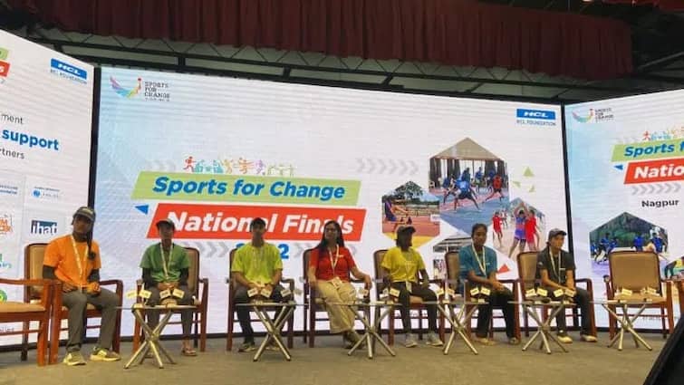 HCL organized finals of Sports for Change at VNIT Nagpur Sports for Change : अंतिम सामने नागपुरात, दहा राज्यातील 650 खेळाडूंचा सहभाग