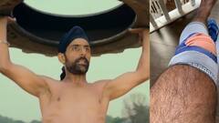'ਕੌਰ ਸਿੰਘ' ਫ਼ਿਲਮ ਦੀ ਸ਼ੂਟਿੰਗ ਦੌਰਾਨ ਜ਼ਖ਼ਮੀ ਹੋਏ ਪੰਜਾਬੀ ਕਲਾਕਾਰ ਕਰਮ ਬਾਠ, ਗੋਡੇ `ਤੇ ਲੱਗੀ ਸੱਟ