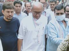 Indore News: सोनिया गांधी से ईडी की पूछताछ के खिलाफ इंदौर में प्रदर्शन, दिग्विजय सिंह ने कहा- कांग्रेस परिवार न डरा है, न झुका है