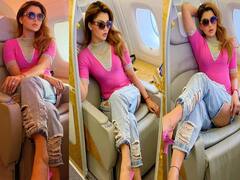 Urvashi Rautela Pics: 'द लीजेंड' के प्रमोशन पर निकलीं उर्वशी रौतेला का दिखा किलर अवतार, फोटो देख मचल उठेगा आपका मन
