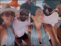 Karishma Tanna पति वरुण बंगेरा के साथ यॉट पर हुईं रोमांटिक, स्पेन वेकेशन से शेयर की झलकियां