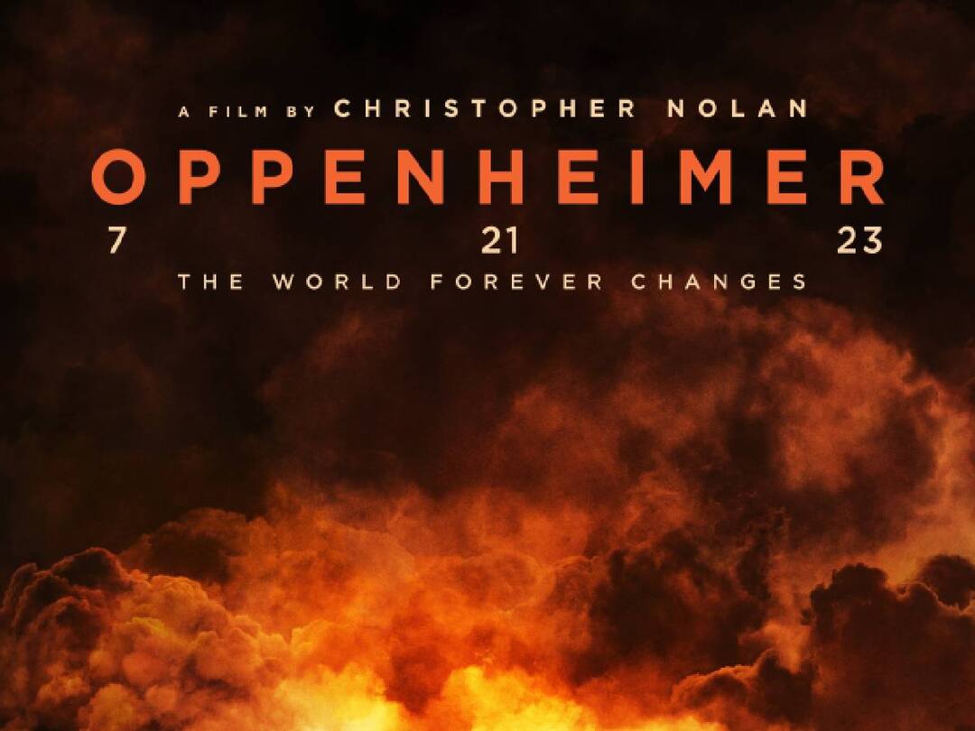 Christopher Nolan Directorial Oppenheimer First Poster Released Oppenheimer: ఈసారి అణుబాంబు పేలుడే - క్రిస్టోఫర్ నోలన్ కొత్త సినిమా పోస్టర్!