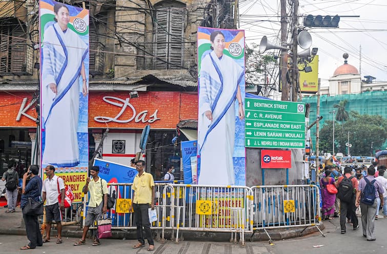 TMC Shahid Diwas 2022: Kolkata has been wrapped in a blanket of security TMC Shahid Diwas 2022: আজ তৃণমূলের একুশে জুলাই,  নিরাপত্তার চাদরে মুড়ে ফেলা হয়েছে কলকাতাকে