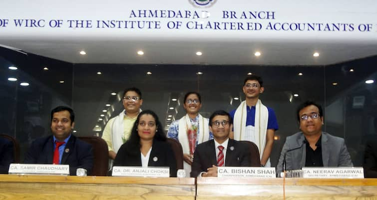 CA Intermediate Exam Result May 2022 Announced by ICAI, 4 Students from Ahmedabad in Top 50 ICAI દ્વારા મે 2022માં લેવાયેલી CA ઈન્ટરમિડીયેટ પરીક્ષાનું પરિણામ જાહેર, ટોપ 50માં અમદાવાદના 4 વિદ્યાર્થી