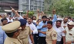 Pune  Congress protest: सोनिया गांधींच्या ईडी चौकशीविरोधात पुण्यात युवक काँग्रेसचे तीव्र आंदोलन