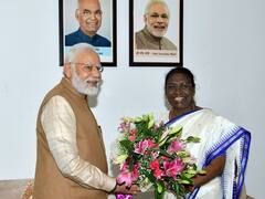 'Ray Of Hope For Citizens': PM Modi Congratulates Draupadi Murmu, Visits President-Elect's Residence