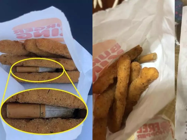 Burger King cigarette: பர்கர் சிக்கனுக்கு நடுவே புகைத்து வைத்த பாதி சிகரெட்.. கடுப்பான வாடிக்கையாளர்!