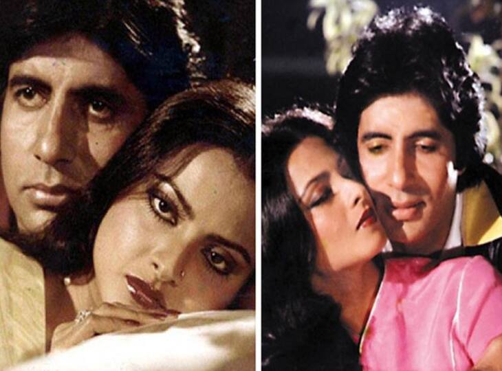 Amitabh Bachchan Rekha affair: know what actor did on the sets of Ganga Ki Saugandh Amitabh Bachchan Rekha Affair: अमिताभ बच्चन नहीं उठाते ये कदम तो किसी को नहीं लगती रेखा से उनके अफेयर की भनक!