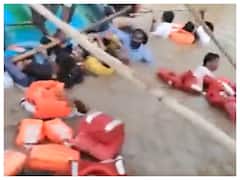 Andhra Pradesh: Boat Carrying TDP Leaders Overturn In Godavari, All Rescued