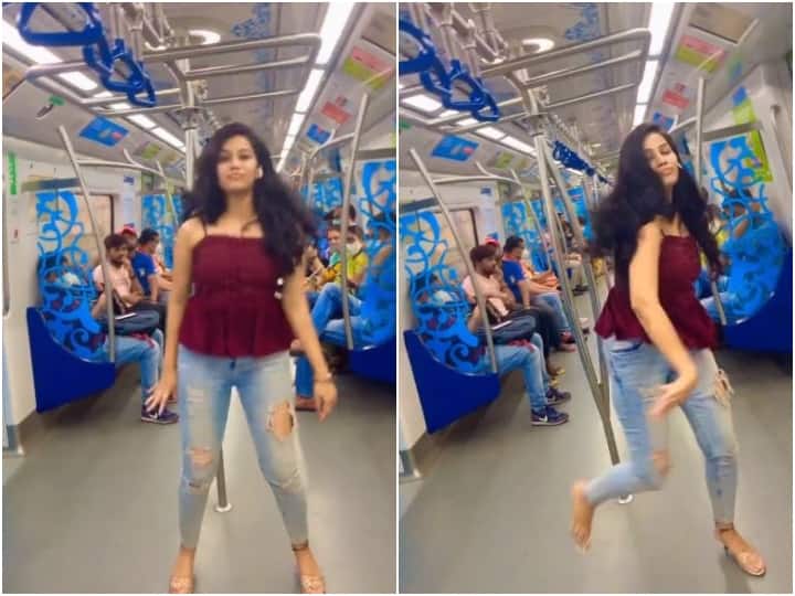 Hyderabad News: Dancing to make Instagram reel in Hyderabad Metro heavy, case filed Hyderabad News: हैदराबाद मेट्रो में इंस्टाग्राम रील बनाने के लिए डांस करना युवती का पड़ा भारी, केस दर्ज