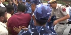 Money Laundering Case: Amid Sonia Gandhi's ED questioning, protest infuriates in Delhi | ABP News