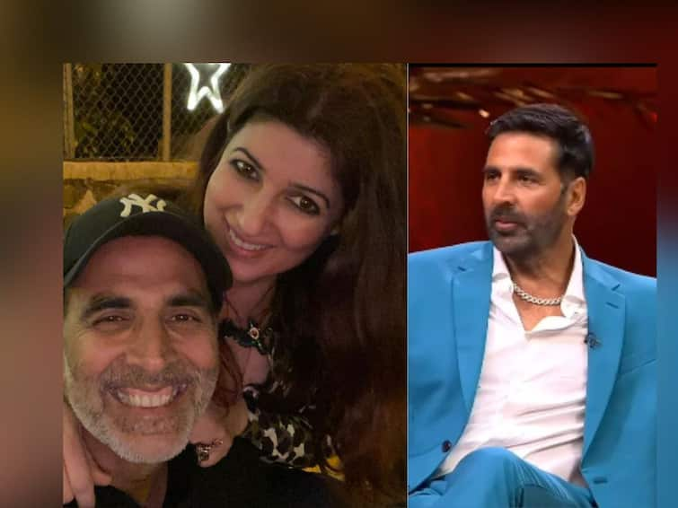 akshay kumar reveals in koffee with karan 7 that he touches twinkle khanna feet not to write something controversial Koffee With Karan 7 : '... म्हणून मी ट्विंकलच्या पाया पडतो'; कॉफी विथ करणमध्ये अक्षयनं केला गौप्यस्फोट