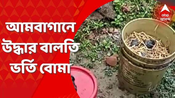 Murshidabad: ফরাক্কায় আম বাগান থেকে উদ্ধার বালতি ভর্তি বোমা। Bangla News
