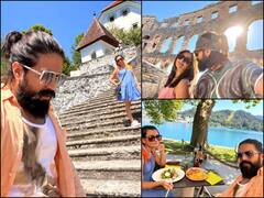 पत्नी के साथ लग्जरी वेकेशन पर निकले KGF 2 स्टार Yash, रोमांटिक फोटोज में देखें Rocking Bhai का स्वैग