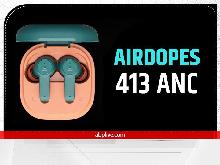 Airdopes 413 ईयरबड्स में आपको 10mm ऑडियो ड्राइवर के साथ 25db का एक्टिल नॉइस केंसिलेशन (ANC) का सपोर्ट दिया गया है. इस बड्स में अच्छी और क्लियर वॉयर के लिए दो ENx माइक दिए गए हैं. यह बड्स भी boAt का सिग्नेचर साउंड के साथ आते है. बड्स में आपको  20 घंटे का बैटरी बैटअप मिलता है. इस ईयरबड्स को 1,999 रुपये की कीमत पर खरीदा जा सकेगा.