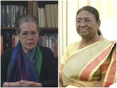Presidential Election: कांग्रेस अध्यक्ष सोनिया गांधी ने द्रौपदी मुर्मू को दी बधाई, जल्द मिलने की जताई उम्मीद