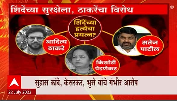 Eknath Shinde Threat Special Report : एकनाथ शिंदेंना नक्षली धमकी मिळूनही ठाकरेंनी सुरक्षा नाकारली?