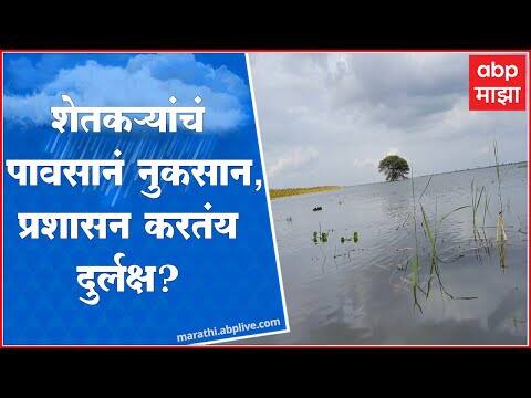 Nashik Farmers : नाशकात दमदार पाऊस, शेतकऱ्यांच्या असंपादित जमिनीतील पिकांचं यंदाही नुकसान