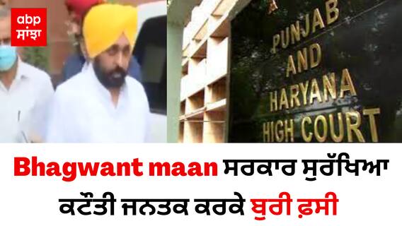 Bhagwant maan ਸਰਕਾਰ ਸੁਰੱਖਿਆ ਕਟੌਤੀ ਜਨਤਕ ਕਰਕੇ ਬੁਰੀ ਫ਼ਸੀ ,High court ਦੀ ਝਾੜ - ਮੰਗਿਆ ਜਵਾਬ