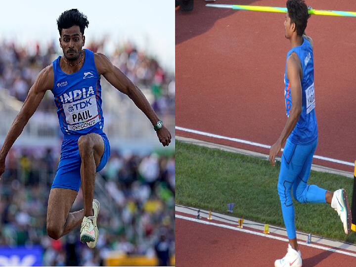 World Athletics Championships 2022: Indian Triple Jumper Eldhose Paul and javelin Thrower Rohit Yadav Qualifies for Final World Athletics Championships 2022: உலக தடகள சாம்பியன்ஷிப் ஈட்டி எறிதலில் ரோகித், ட்ரிபிள் ஜம்பில் எல்தோஷ் இறுதிக்கு தகுதி !