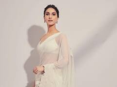 Bollywood Actor Vaani Kapoor : இந்திய உடையில் அசத்தும் பாலிவுட் நடிகை வாணி கபூரின் லேட்டஸ்ட் புகைப்படங்கள் !