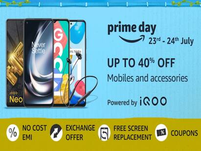 Amazon Prime Day 2022 Sale Is Live: Best Deals on Smartphones, Electronics Today Amazon Prime Day 2022: ரியல்மி முதல் ஐபோன் வரை ! எக்கச்சக்க ஆஃபர் ! - தள்ளுபடி விற்பனையை துவங்கிய அமேசான்!